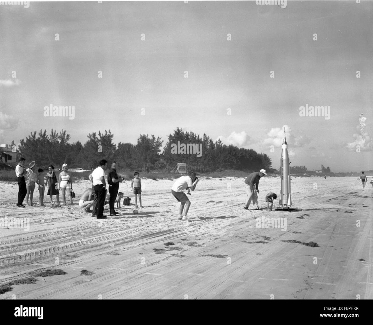 Il fotografo Jim Atherton cattura un modello della navicella Mercury in scala 110, mostrando i suoi intricati dettagli. L'immagine evidenzia la storica navicella spaziale che fu parte integrante delle prime missioni spaziali americane, tra cui il volo orbitale di John Glenn nel 1962, segnando una pietra miliare nell'esplorazione spaziale. Foto Stock