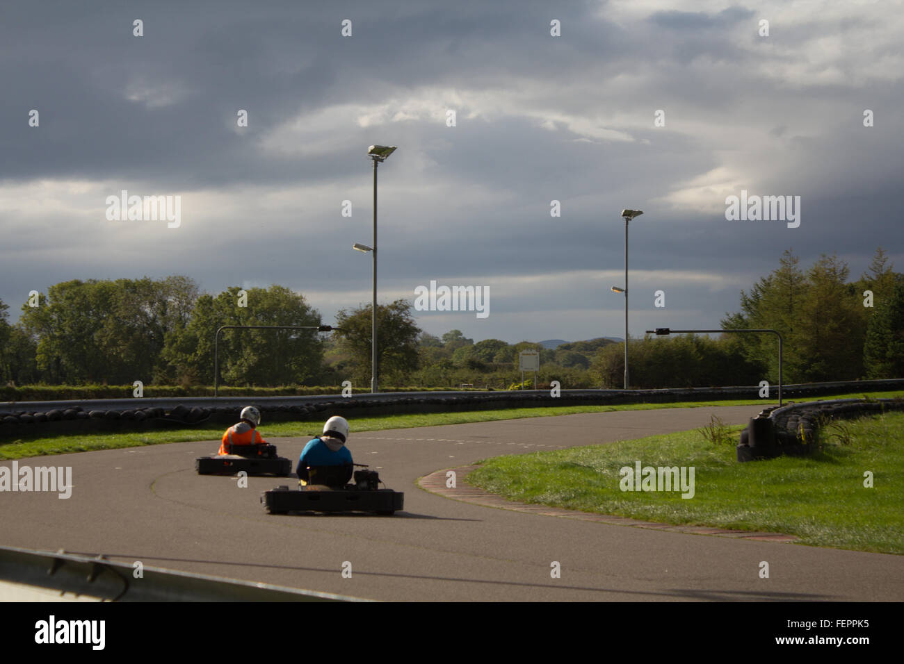 Go kart Foto Stock