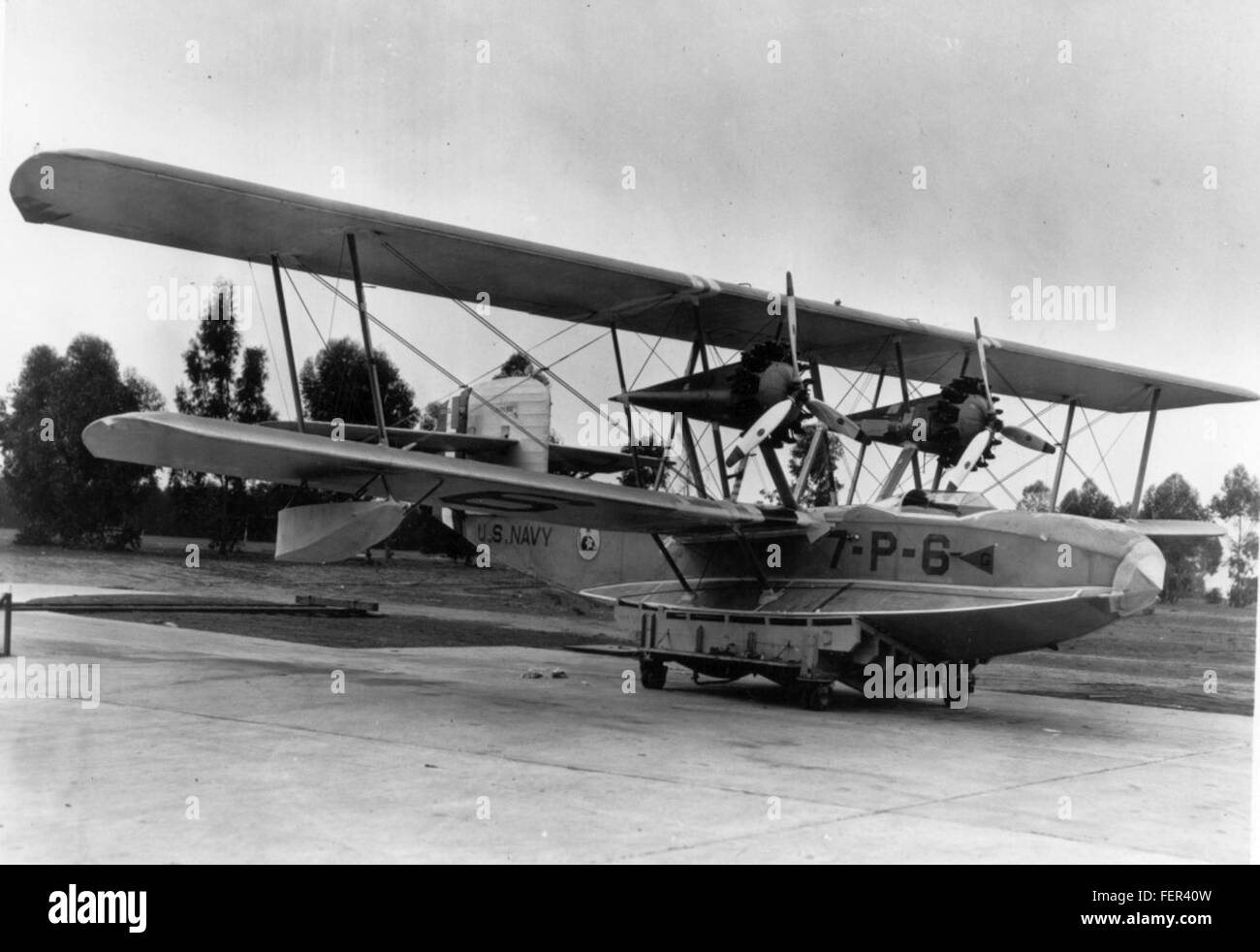Il Douglas PD-1, catturato in una foto della Marina degli Stati Uniti dal 26 gennaio 1931, era un primo aereo da trasporto sperimentale progettato per il servizio militare. Foto Stock
