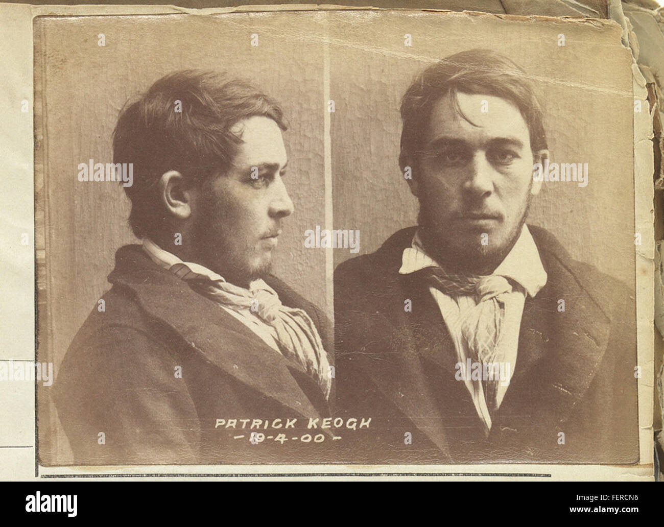 Una fotografia storica di una prigione di detenuti in Tasmania, che mostra un vecchio sito della prigione. L'immagine rappresenta il sistema delle colonie penali che fu parte integrante della storia coloniale dell'Australia, in particolare durante il XIX secolo. Foto Stock