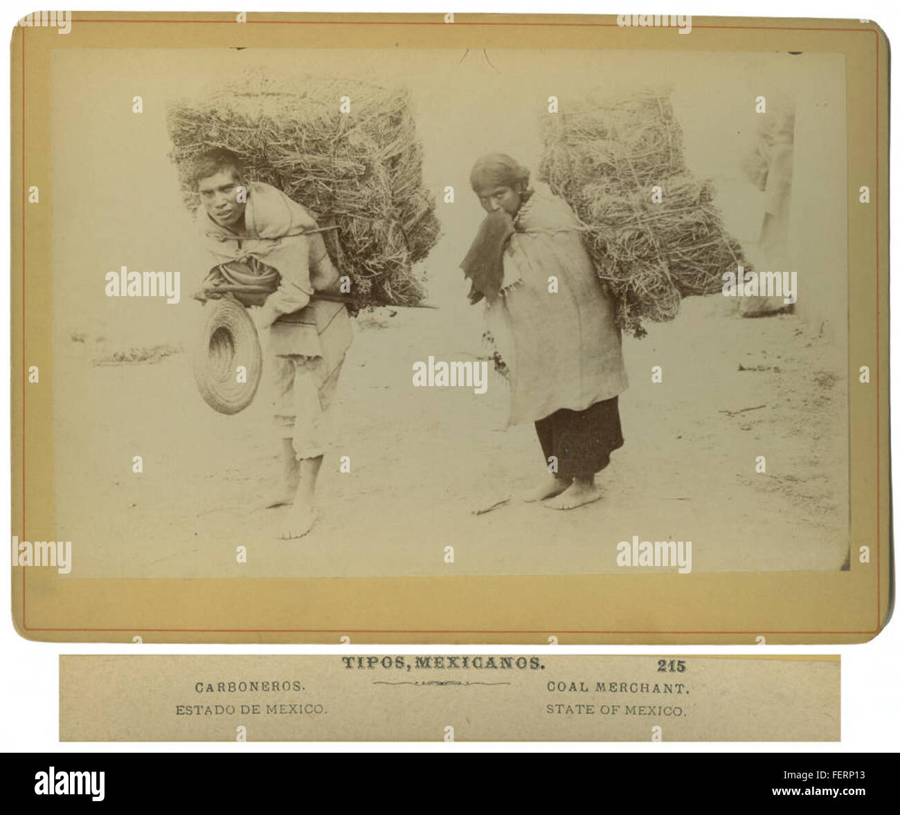 Il termine Carboneros si riferisce ai carbonai, individui storicamente coinvolti nel commercio del carbone. Questo termine può anche riferirsi a luoghi o comunità con una forte associazione con la produzione o il trasporto di carbone nelle regioni industriali. Foto Stock