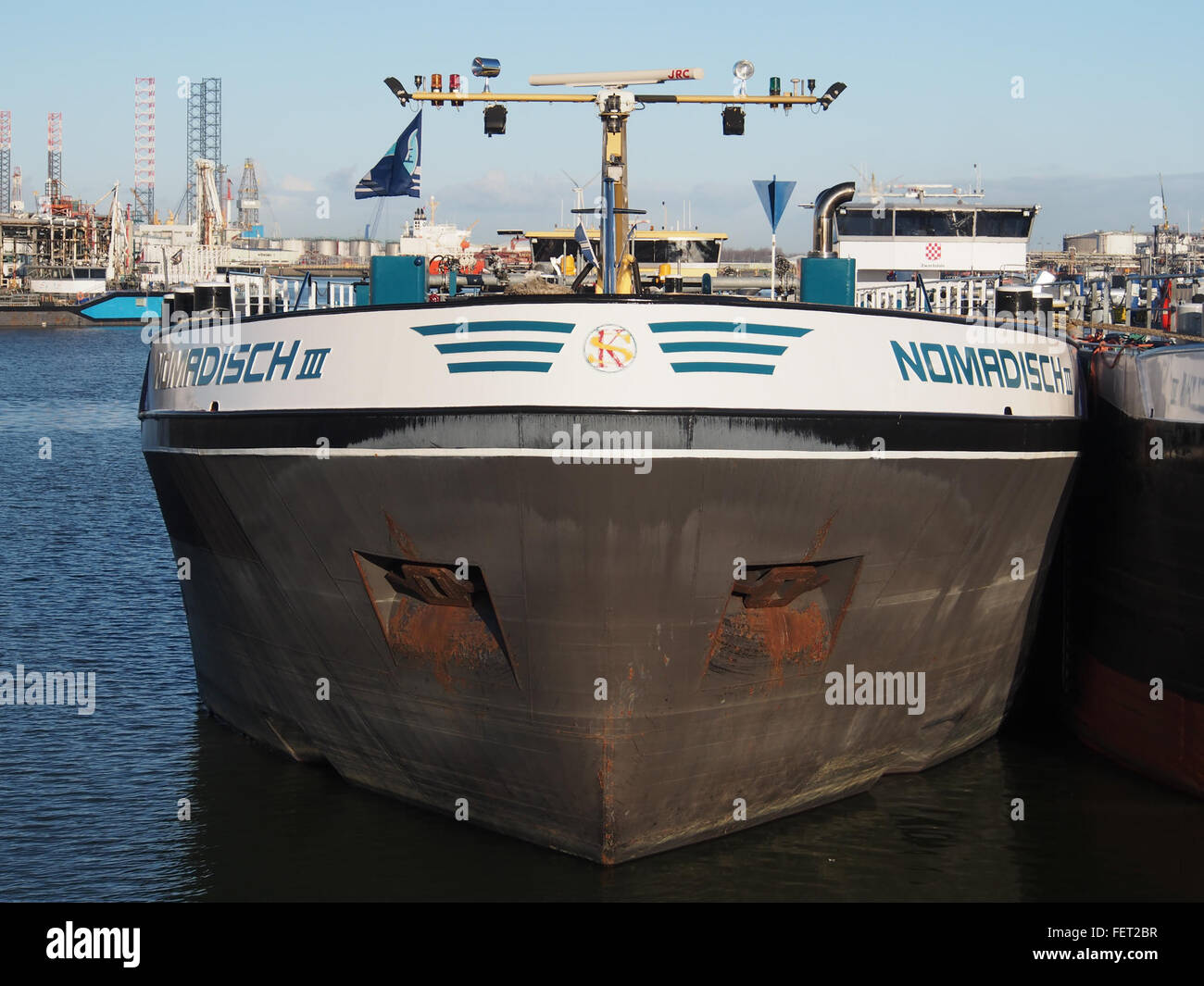 Nomadisch III (nave, 2009) ENI 02333357 porto di Rotterdam pic1 Foto Stock