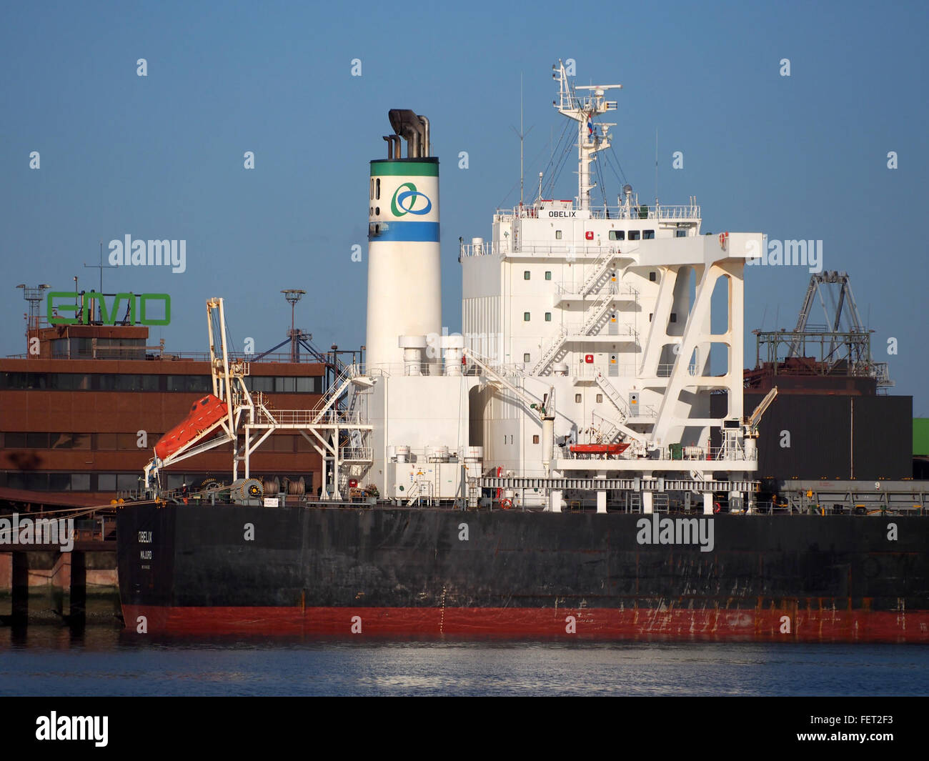 Obelix (nave, 2011) l'IMO 9446582 porto di Rotterdam pic2 Foto Stock