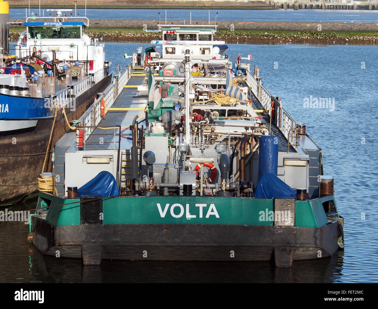 Volta (nave, 1974) Geulhaven porto di Rotterdam Foto Stock
