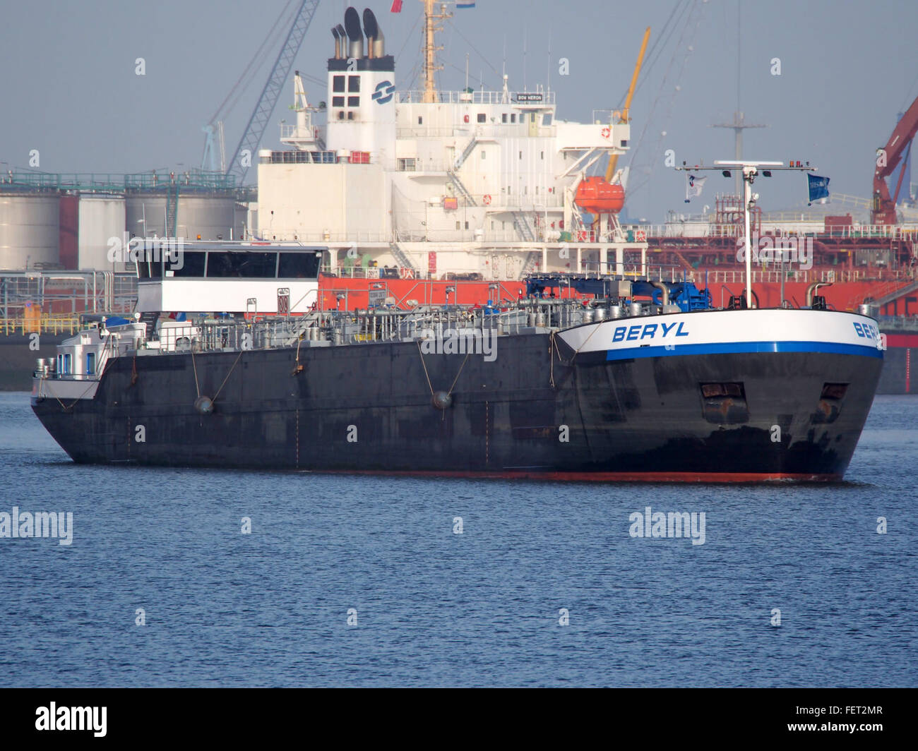 Beryl (nave, 2014) ENI 02336040 3e Petroleumhaven porto di Rotterdam pic1 Foto Stock