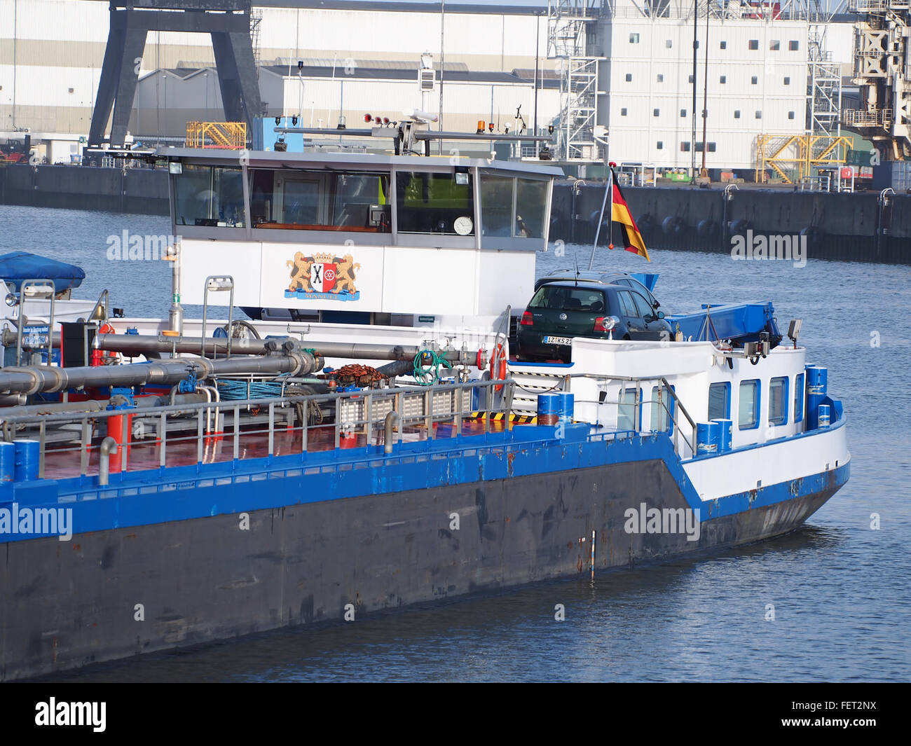 Manuel (nave, 2008) ENI 02329867 Welplaathaven porto di Rotterdam pic7 Foto Stock