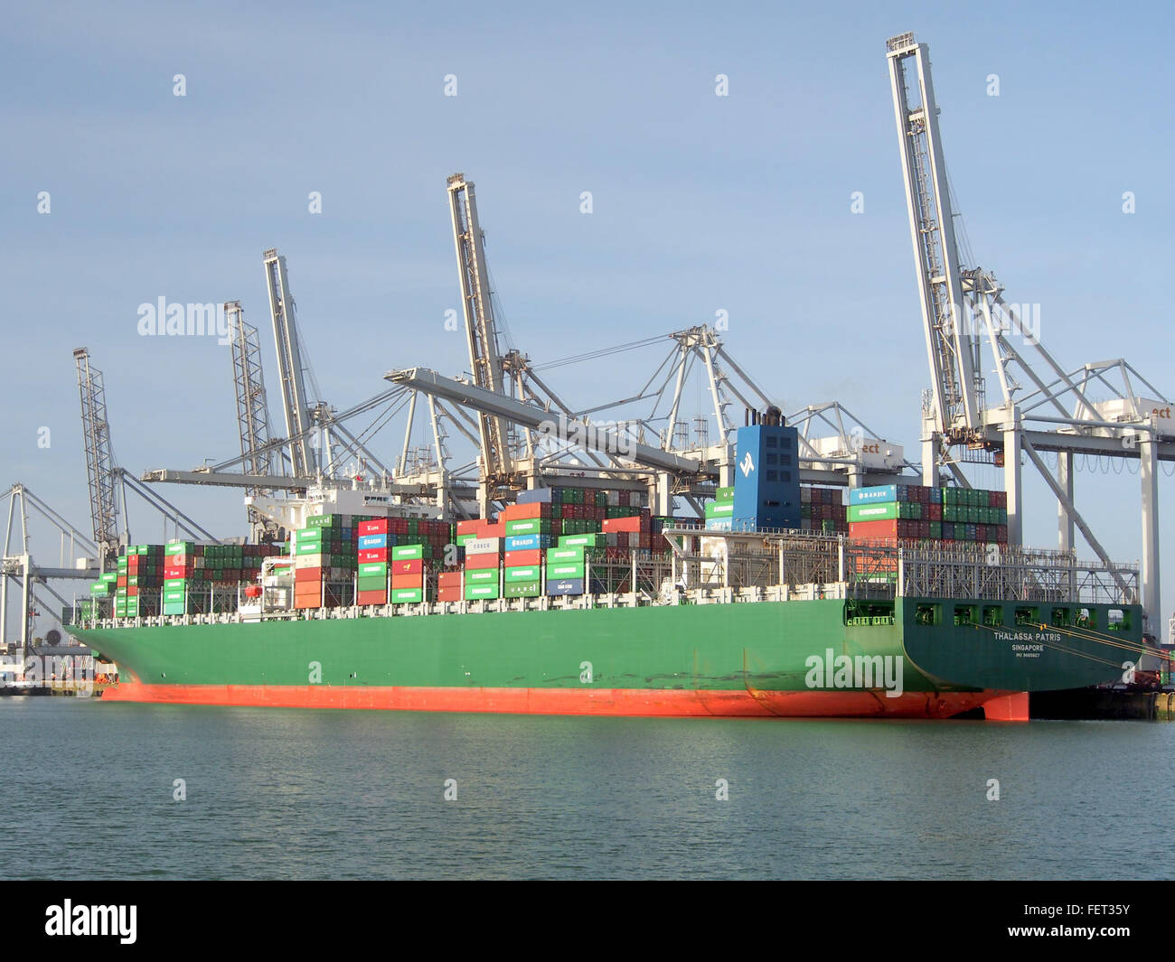 Thalassa Patris (nave, 2013) l'IMO 9665607 Amazonehaven porto di Rotterdam pic 6 Foto Stock