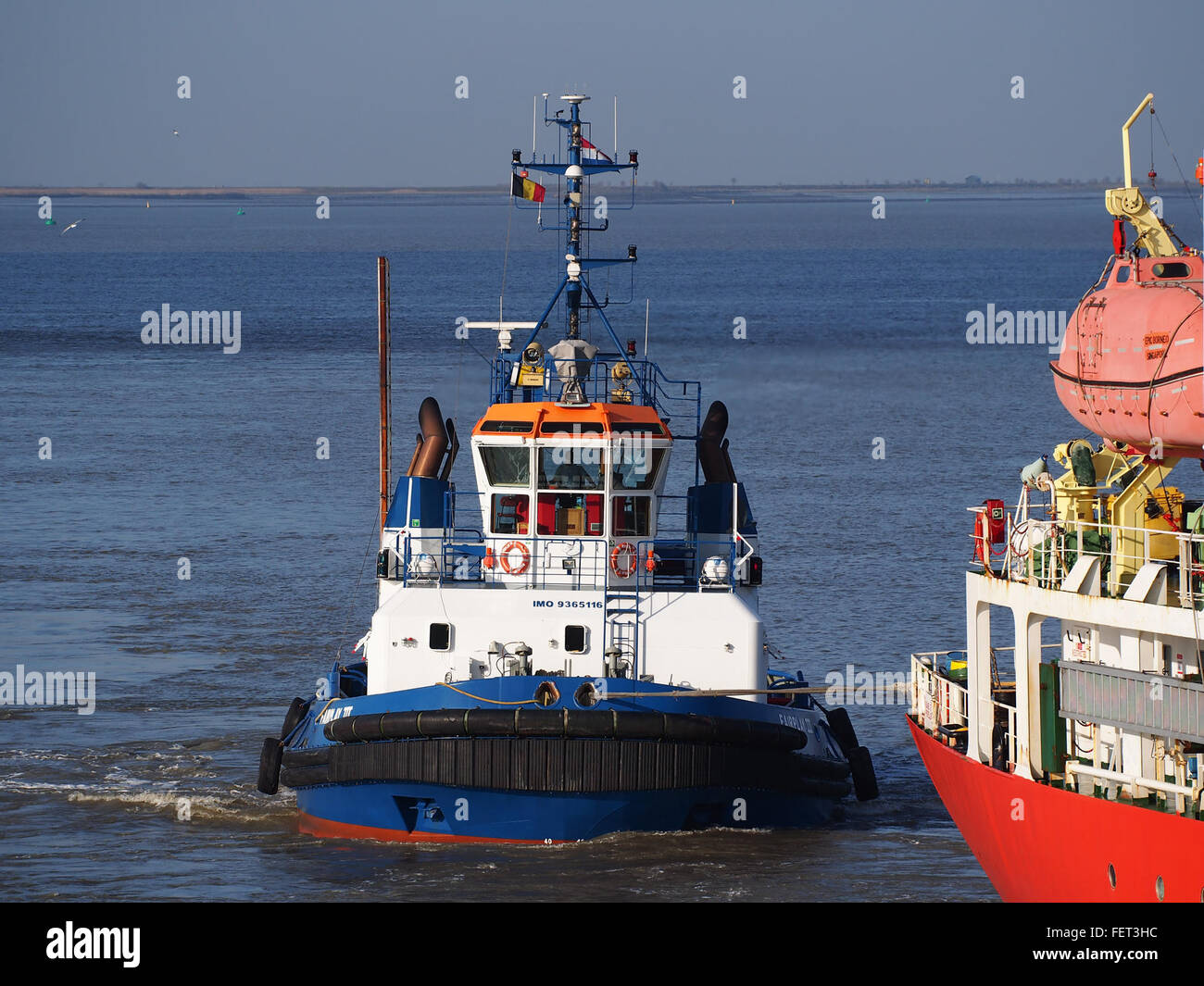 Fairplay III (rimorchiatore, 2007) l'IMO 9365116 porto di Anversa pic2 Foto Stock