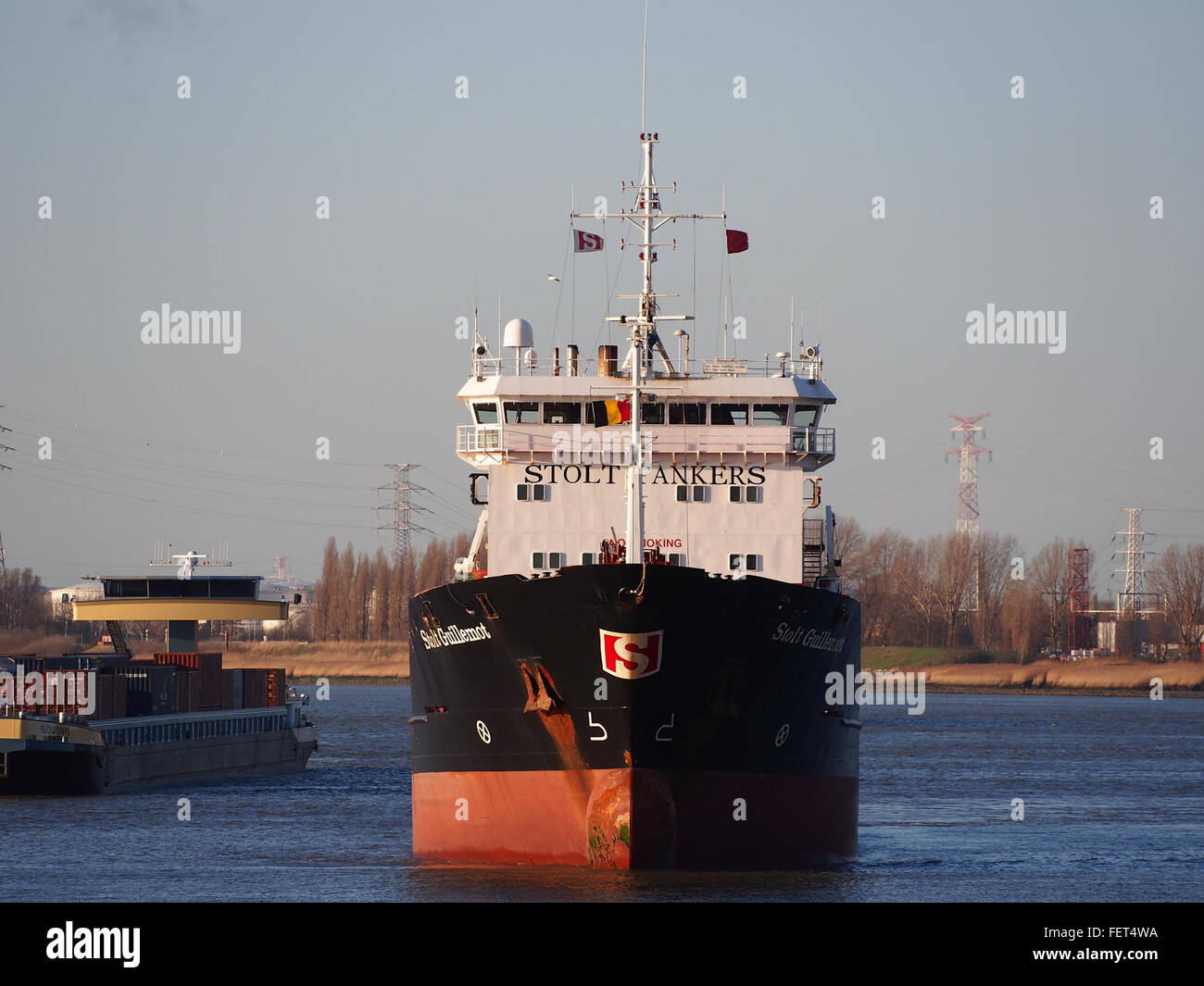 Stolt Guillemot (nave, 1993) l'IMO 8920581 porto di Anversa pic2 Foto Stock