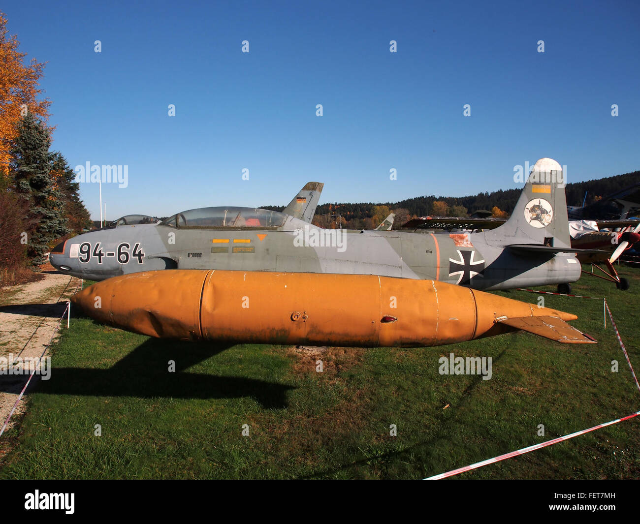 94 64 (aerei) Lockheed T 33 pic3 Foto Stock