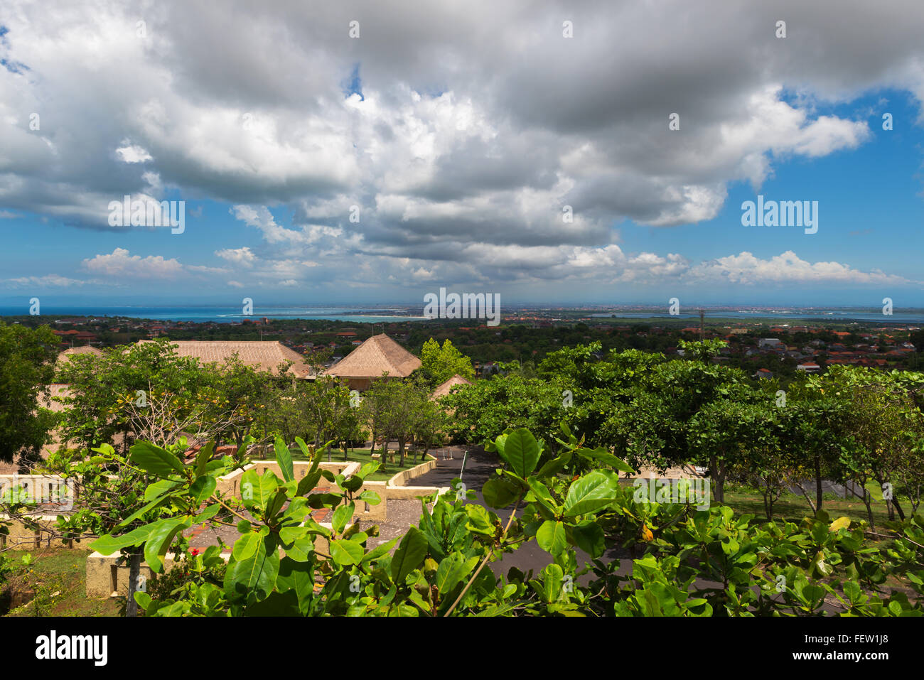 Vista la natura di Kuta Bali, Indonesia. Foto Stock