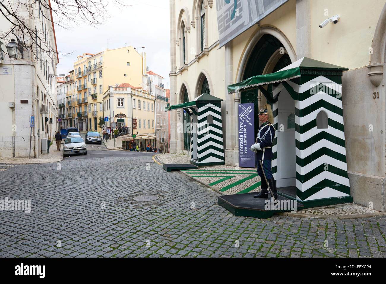 Guarda Nacional Republicana, Lisbona, distretto di Lisbona, Portogallo Foto Stock