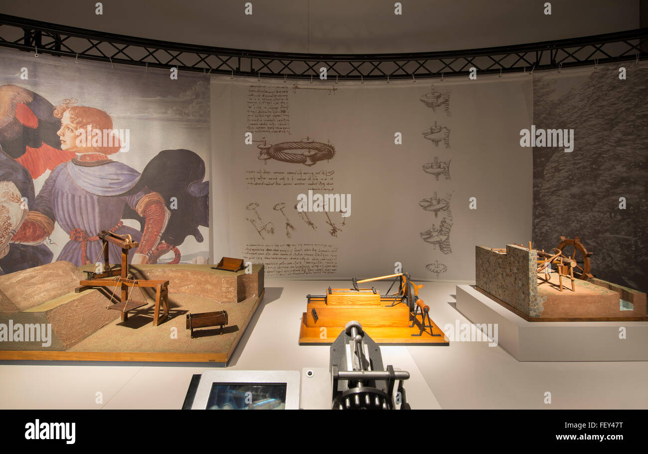 museo/mostra leonardo da vinci - il genio le invenzioni