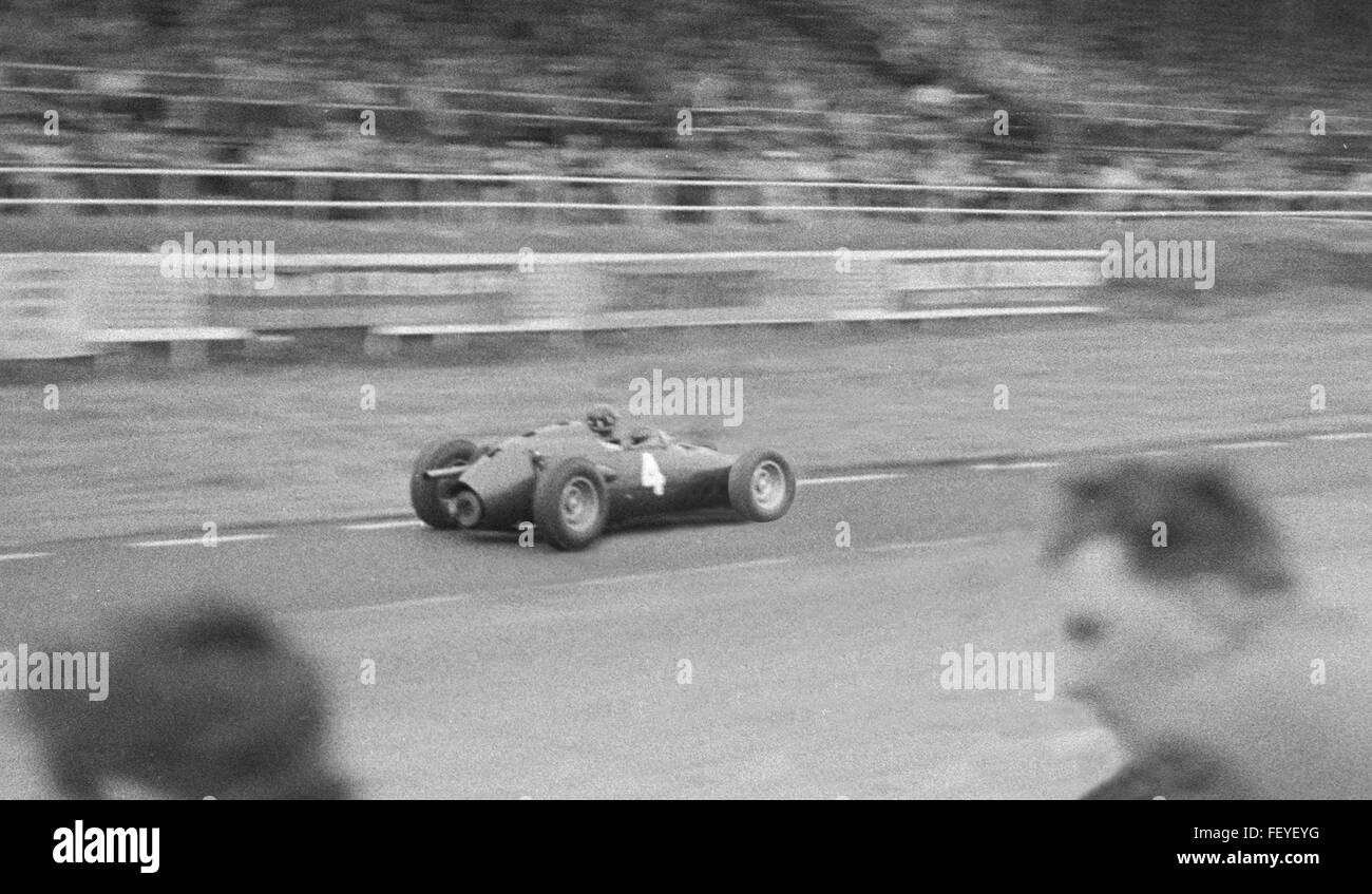 AA 5644. Silverstone, Buckinghamshire, British Grand Prix 1960, Inghilterra Foto Stock