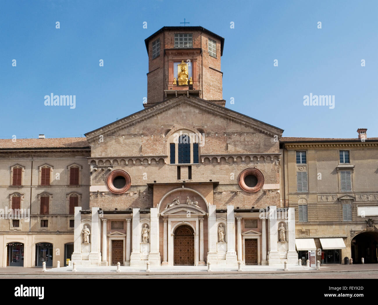 Duomo di Santa Maria Assunta a Reggio Emilia, regione Emilia Romagna, Italia Foto Stock