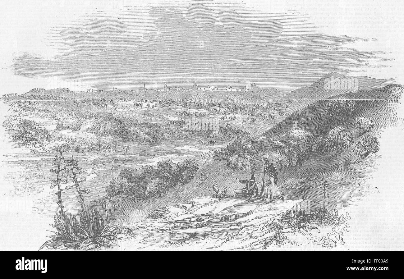 Il Brasile Santarem 1851. Illustrated London News Foto Stock