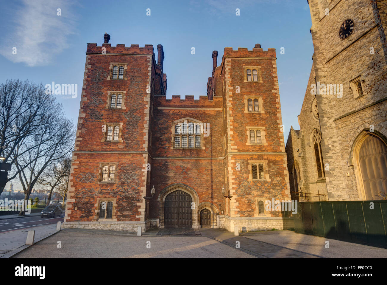 Lambeth Palace di Londra Foto Stock