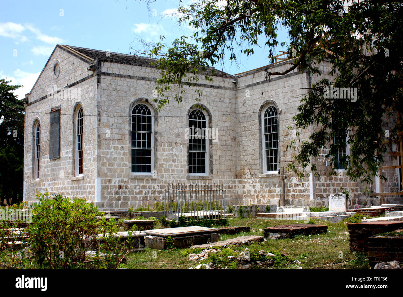 Giamaica, Falmouth, Trelawny Chiesa Parrocchiale di San Pietro Apostolo Foto Stock