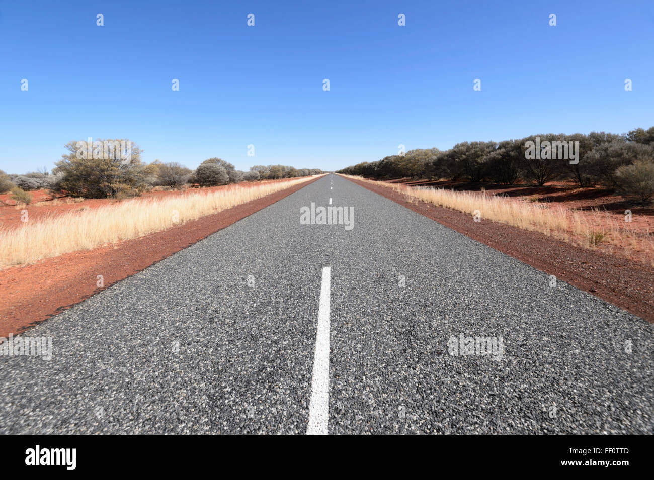 A metà strada, Northern Territory, NT, Australia Foto Stock