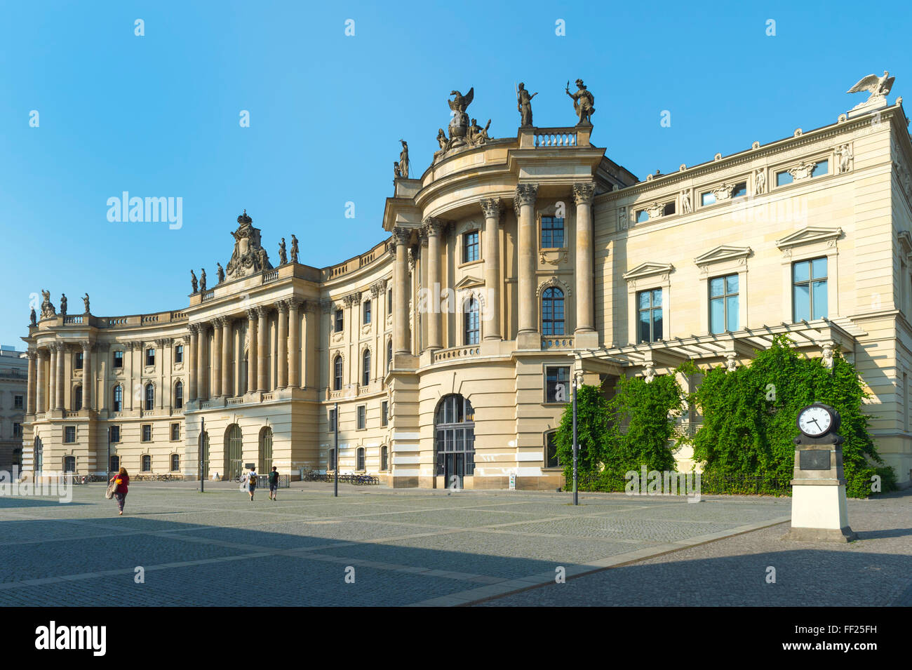 Humboldt University, Alte Bibliothek (ex Biblioteca Reale), Belbelplatz, Berlino, Brandeburgo, Germania, Europa Foto Stock