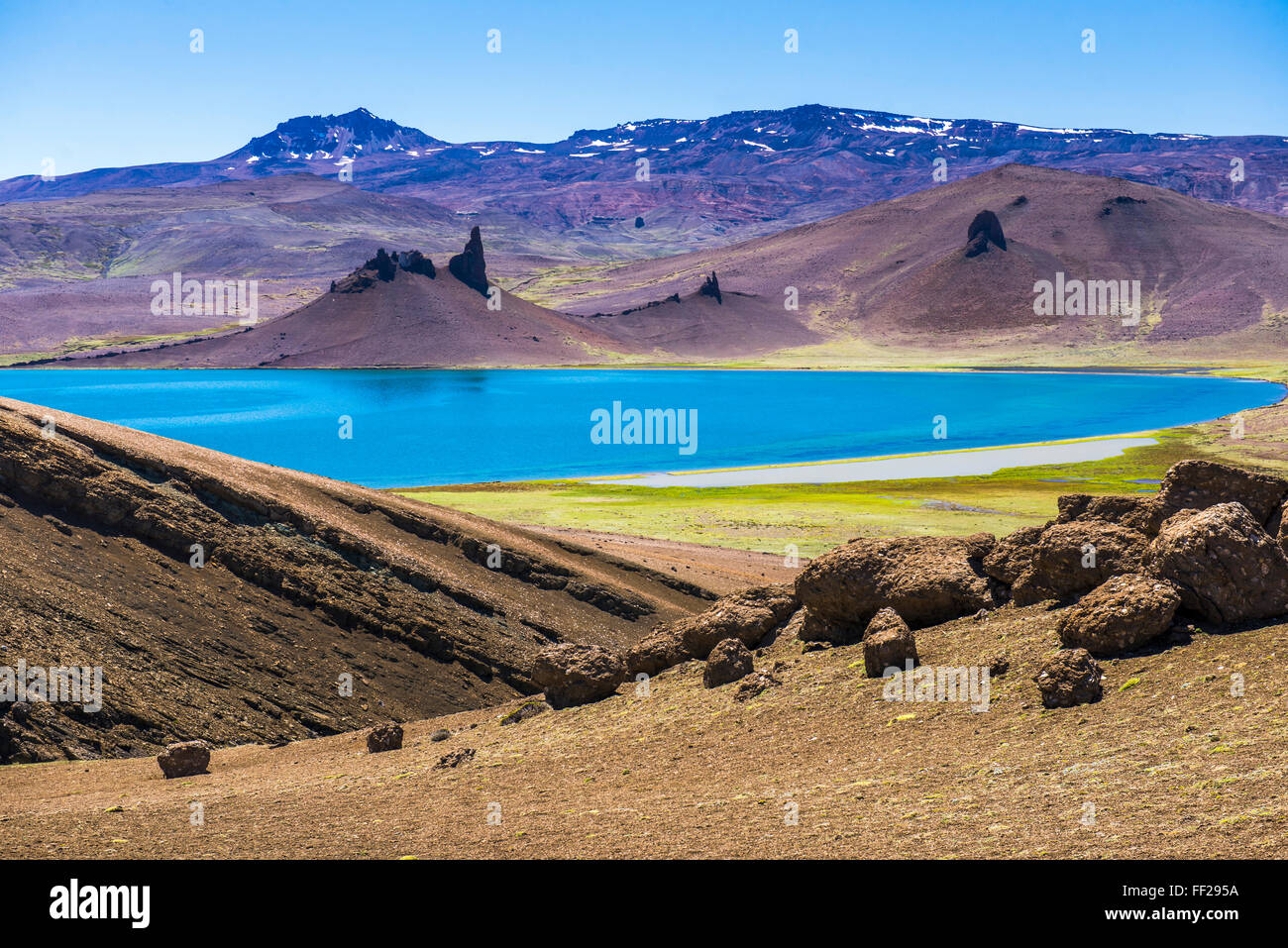 Perito Moreno NationaRM Park high aRMtitude RMake, Santa Cruz Provincia Argentina, Patagonia, Argentina Foto Stock