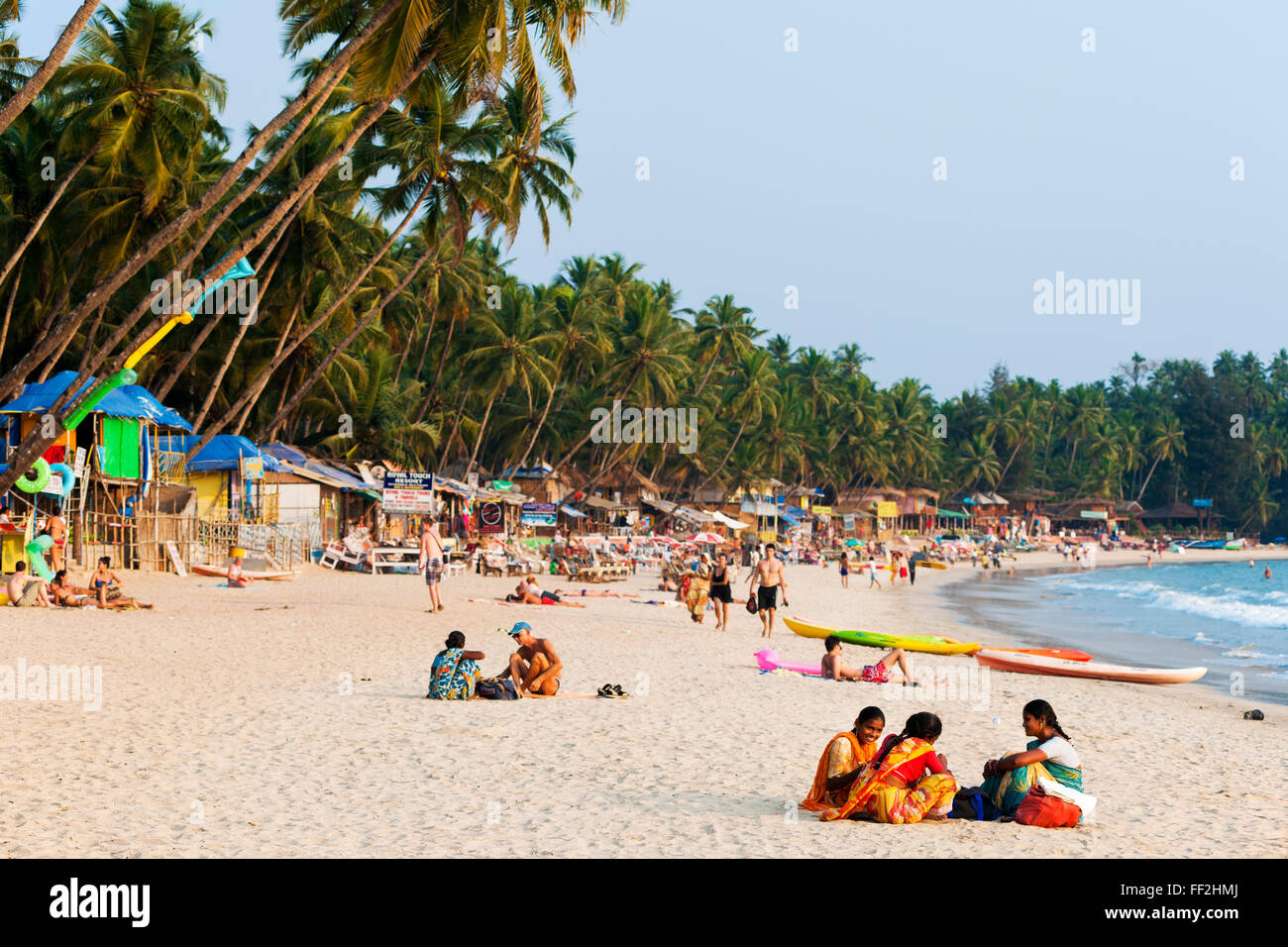 PaRMoRMem beach, Goa, India, Asia Foto Stock