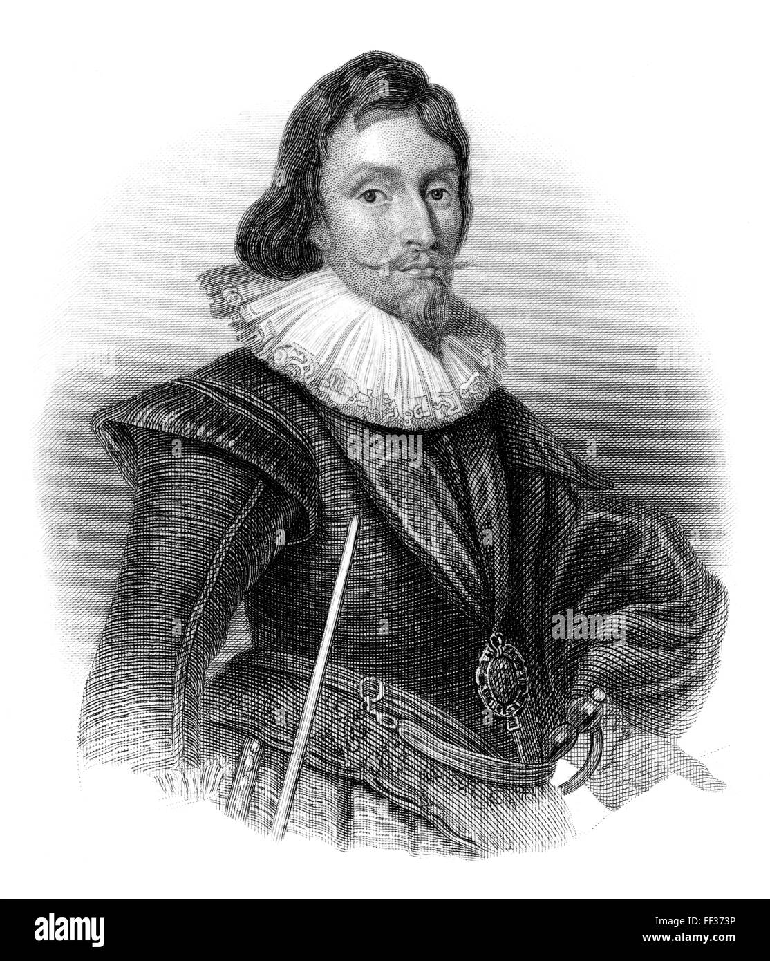 James Hamilton, 2a Marchese di Hamilton e 4° Conte di Arran, 1589-1625, un uomo politico scozzese Foto Stock