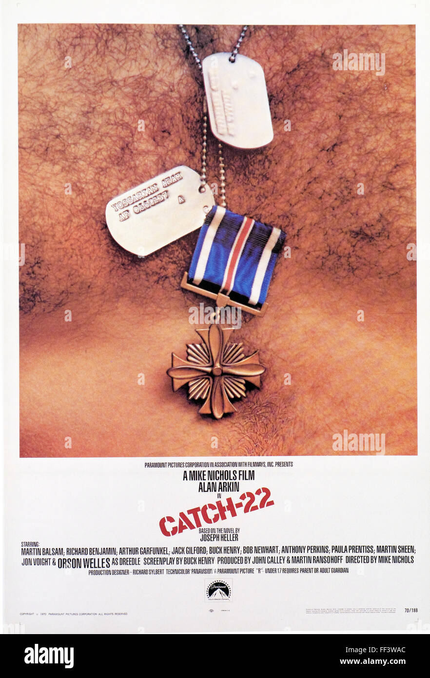 Catch 22- poster del filmato Foto Stock