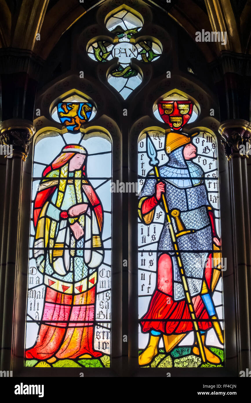 Cardiff Castle Apartments Foto Stock