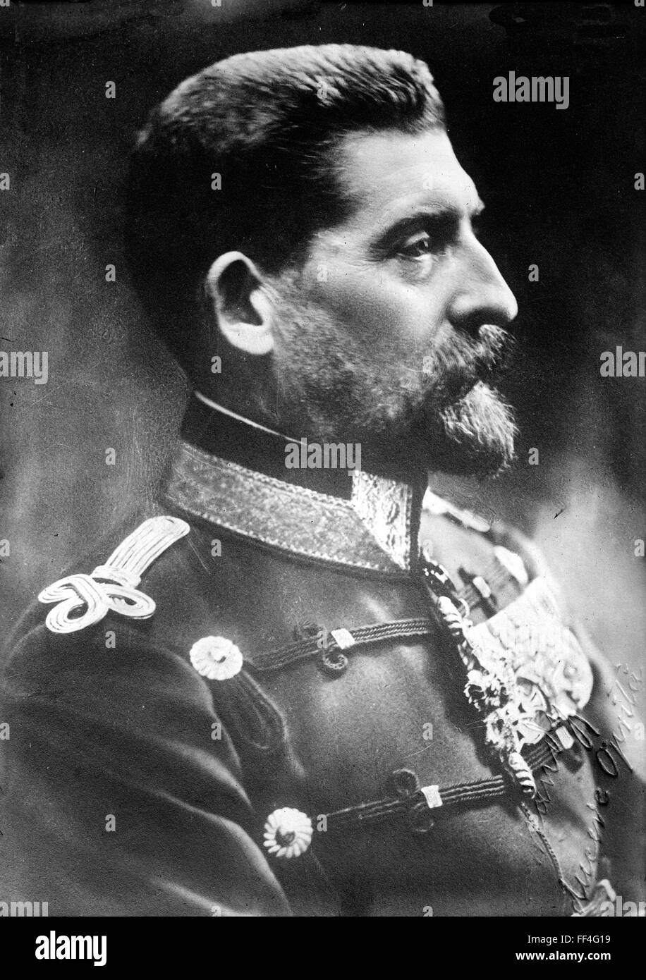 Ferdinando I DI ROMANIA (1865-1927) Foto Stock