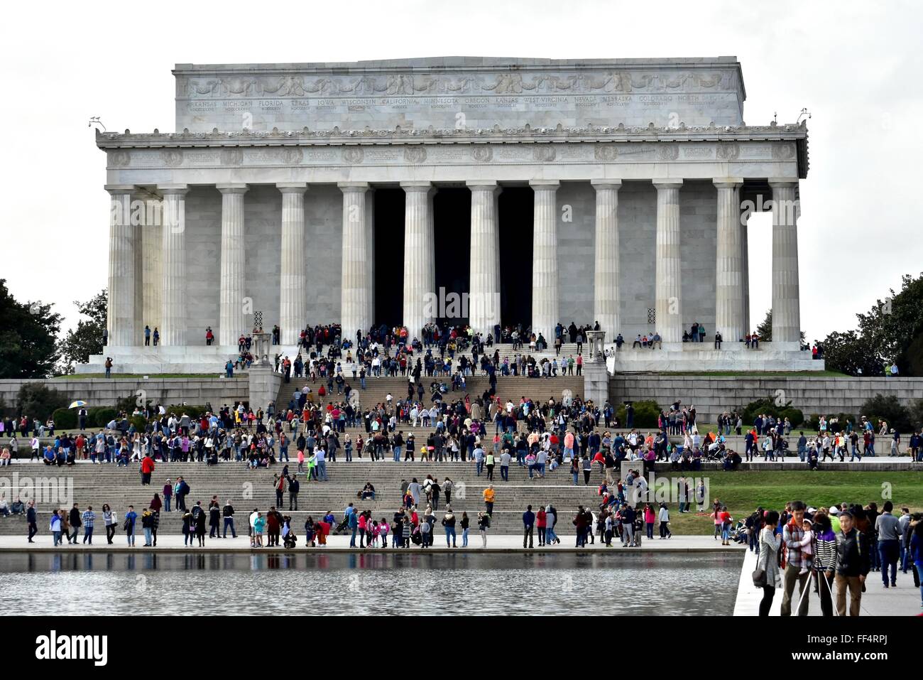 Il Lincoln Memorial Foto Stock