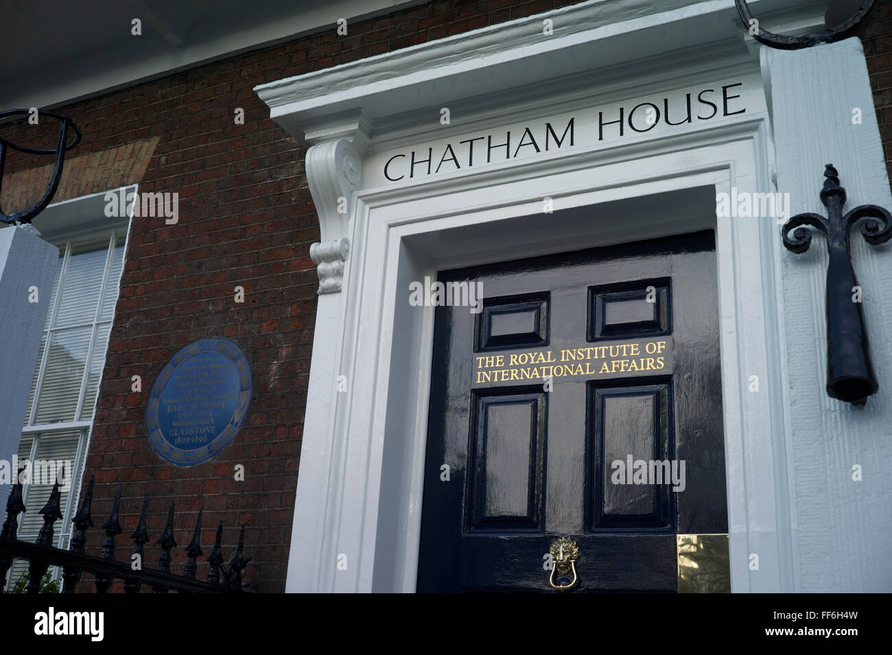 Chatham House, sede del Royal Institute of International Affairs Foto Stock