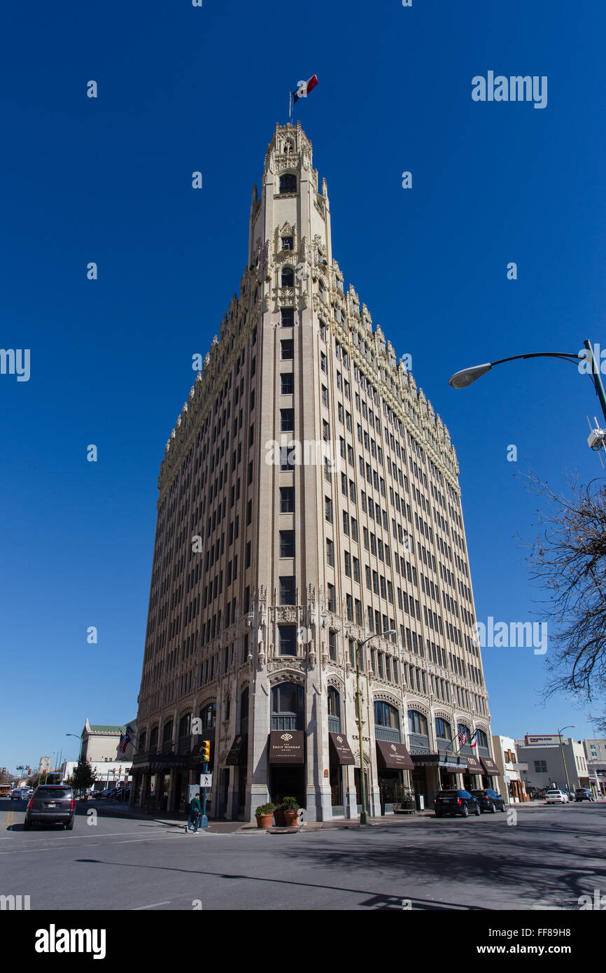 Emily Morgan Hotel Texas Foto Stock