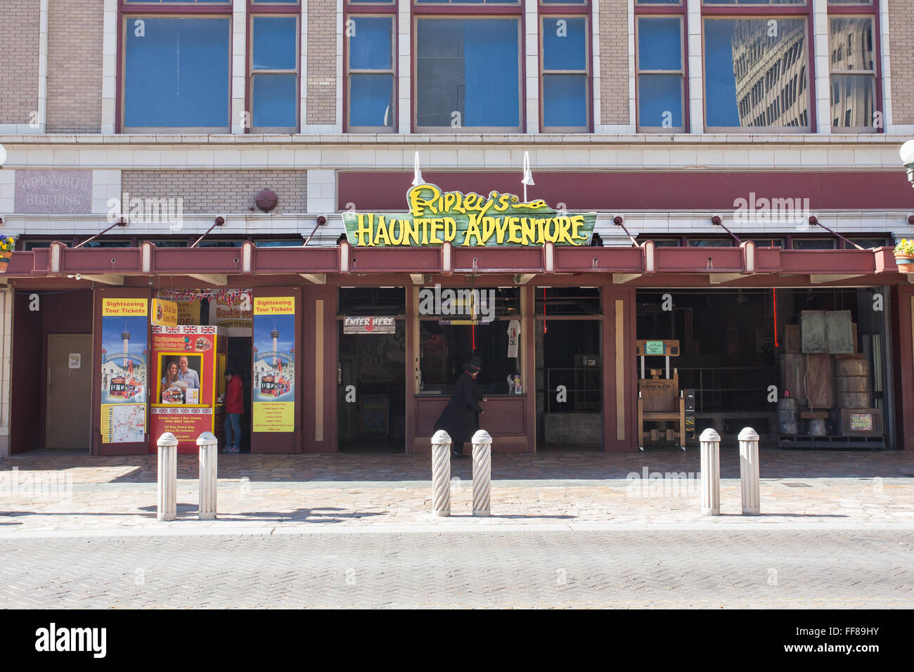 Ripley Haunted House san antonio Foto Stock