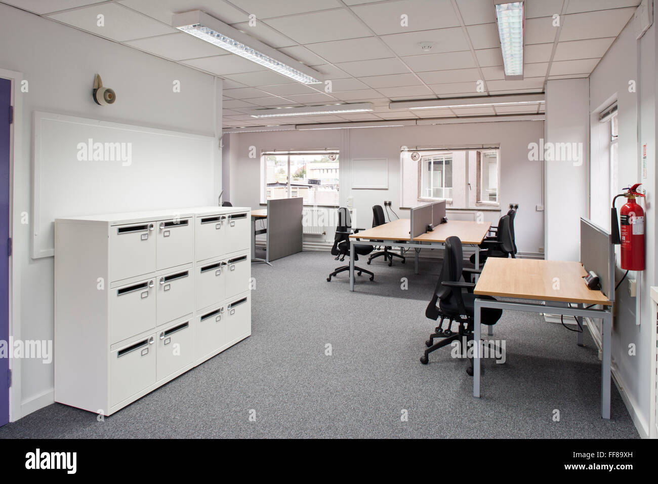 Aprire ufficio del piano Foto Stock