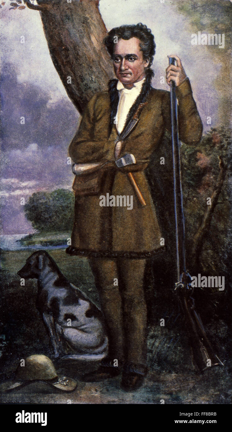 STEPHEN FULLER AUSTIN /n(1793-1836). American frontiersman. Dopo un dipinto, c1830. Foto Stock