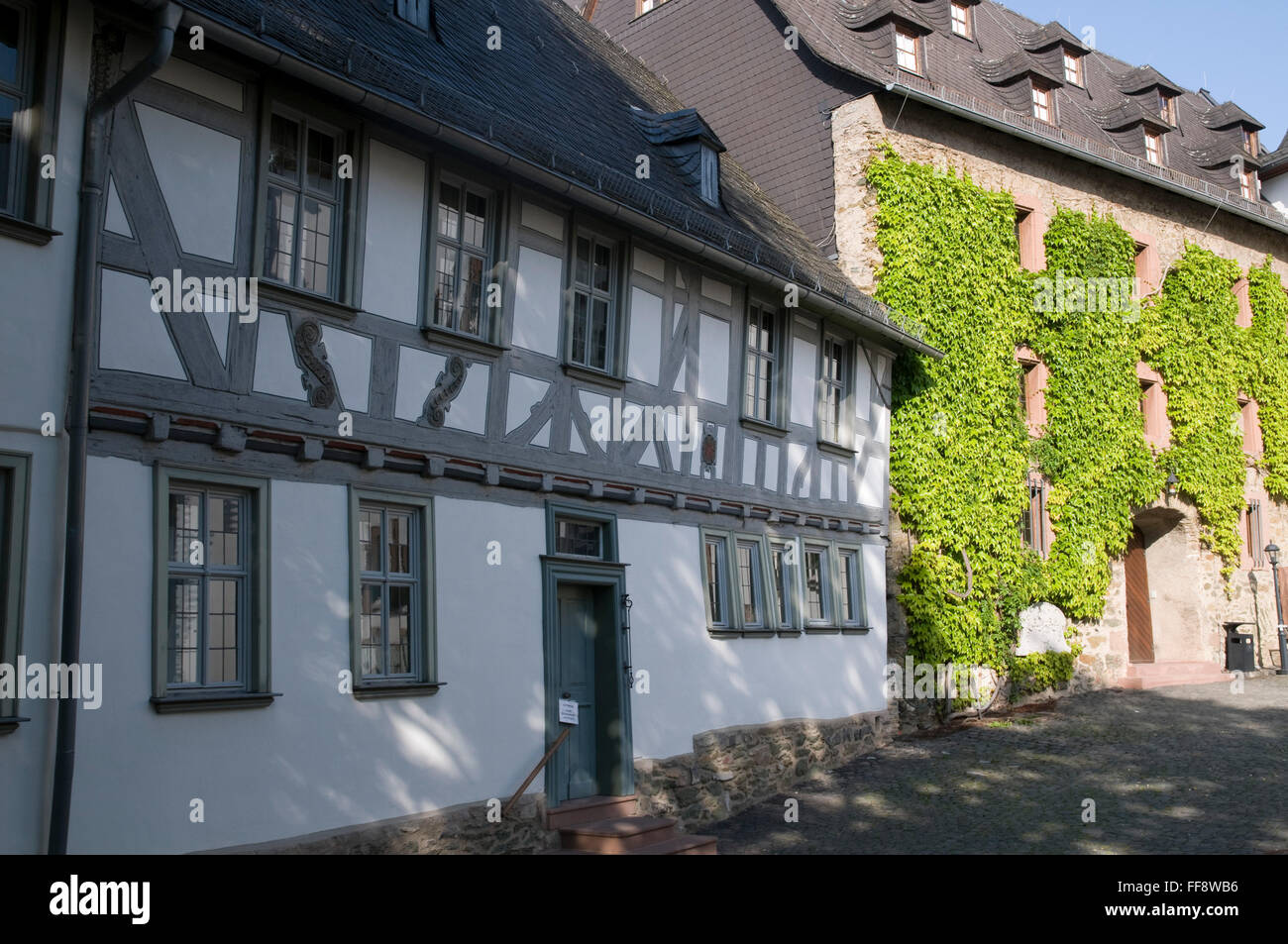Lottehaus (Goethes Lotte), Altstadt, Wetzlar, Assia, Deutschland | casa lotte, la città vecchia di Wetzlar, Hesse, Germania Foto Stock