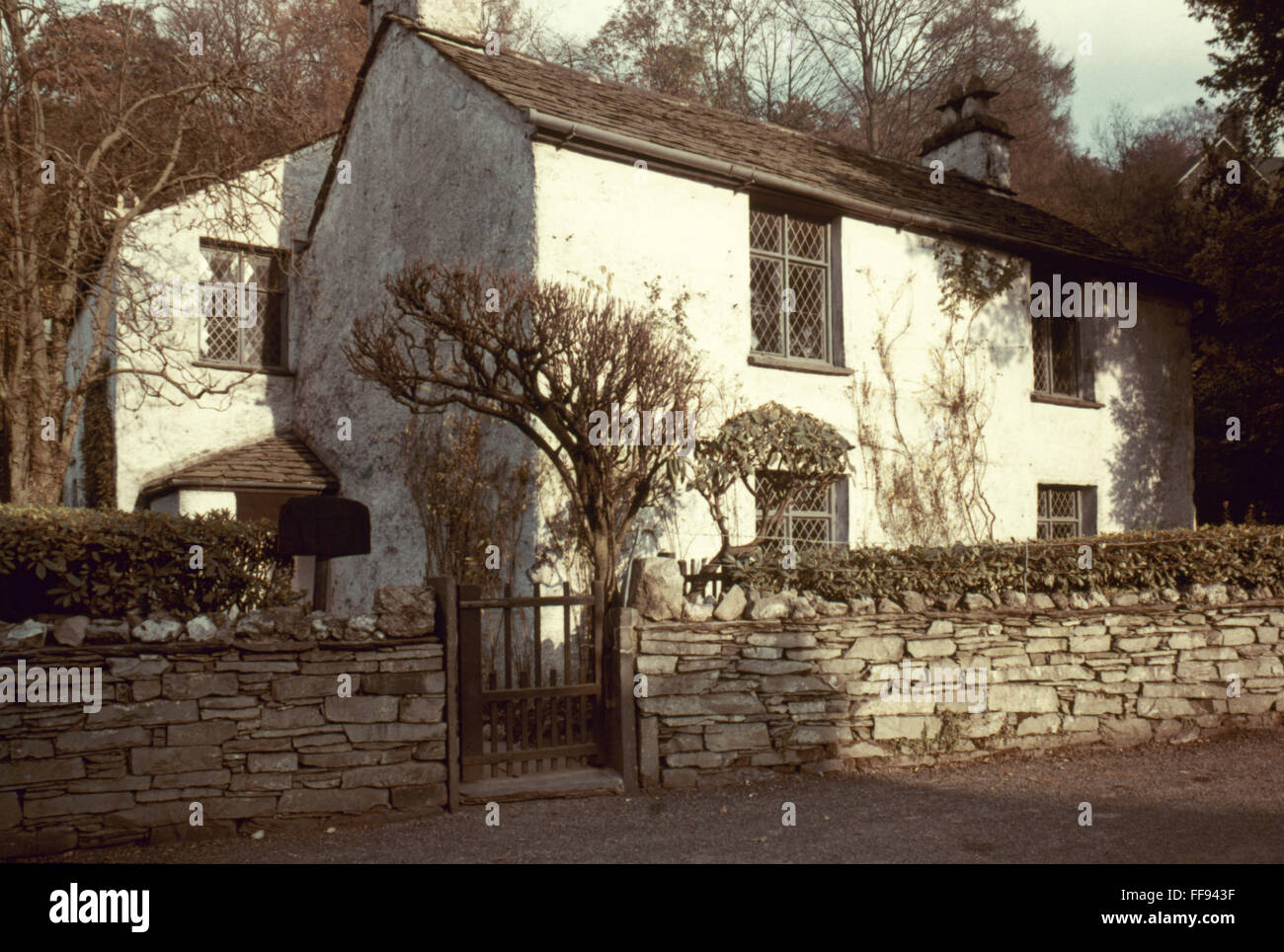 Inghilterra: Dove Cottage. /NCumbria: Laghi del Sud, Grasmere. Foto Stock