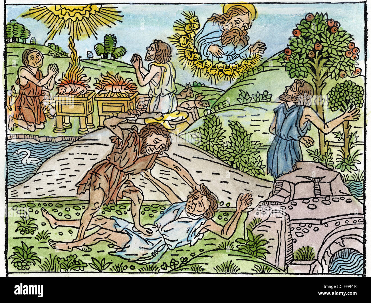 La Madre Di Caino E Abele Sacrificare abel Immagini e Fotos Stock - Alamy