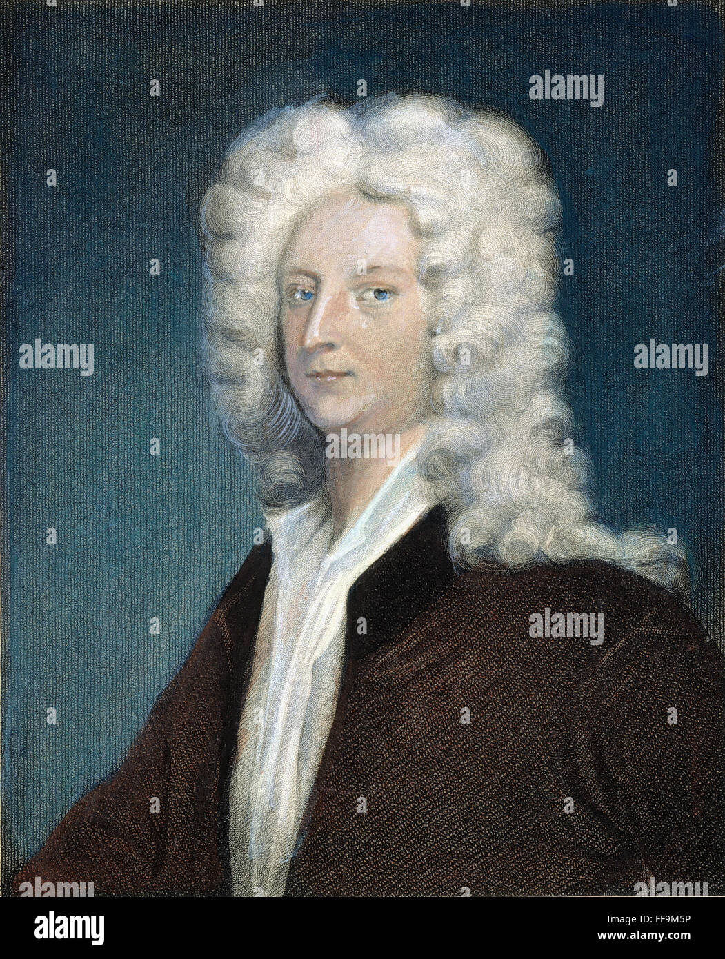 Giuseppe ADDSION (1672-1719). /NEnglish saggista, poeta e statista. Inglese incisione imbianchini, xix secolo. Foto Stock