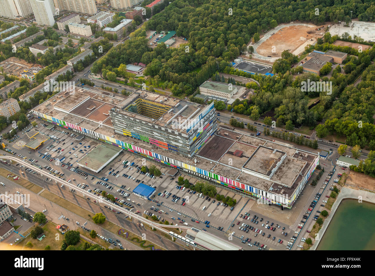Kuskovo centro tv la televisione russa channel Foto Stock