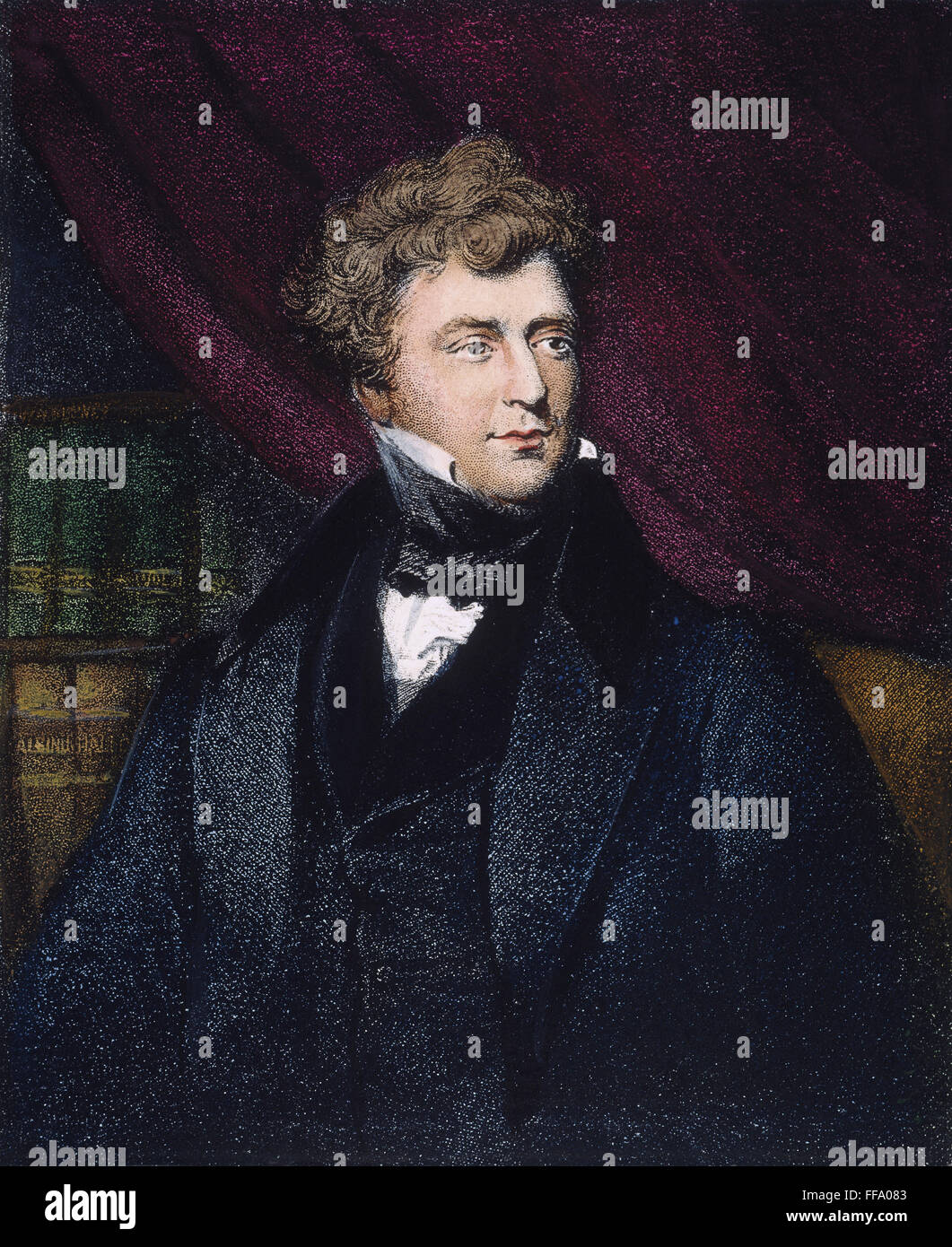 JAMES BLUNDELL (1790-1877). /Fisiologo nBritish. Incisione imbianchini, inglese, 1838. Foto Stock