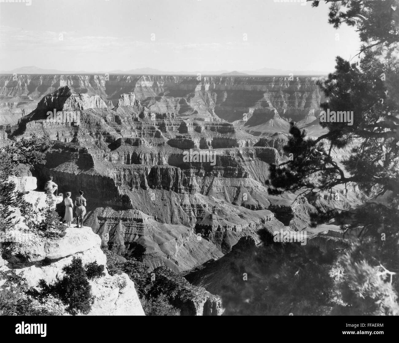 Parco Nazionale del Grand Canyon. /NPhotographed nel 1940. Foto Stock