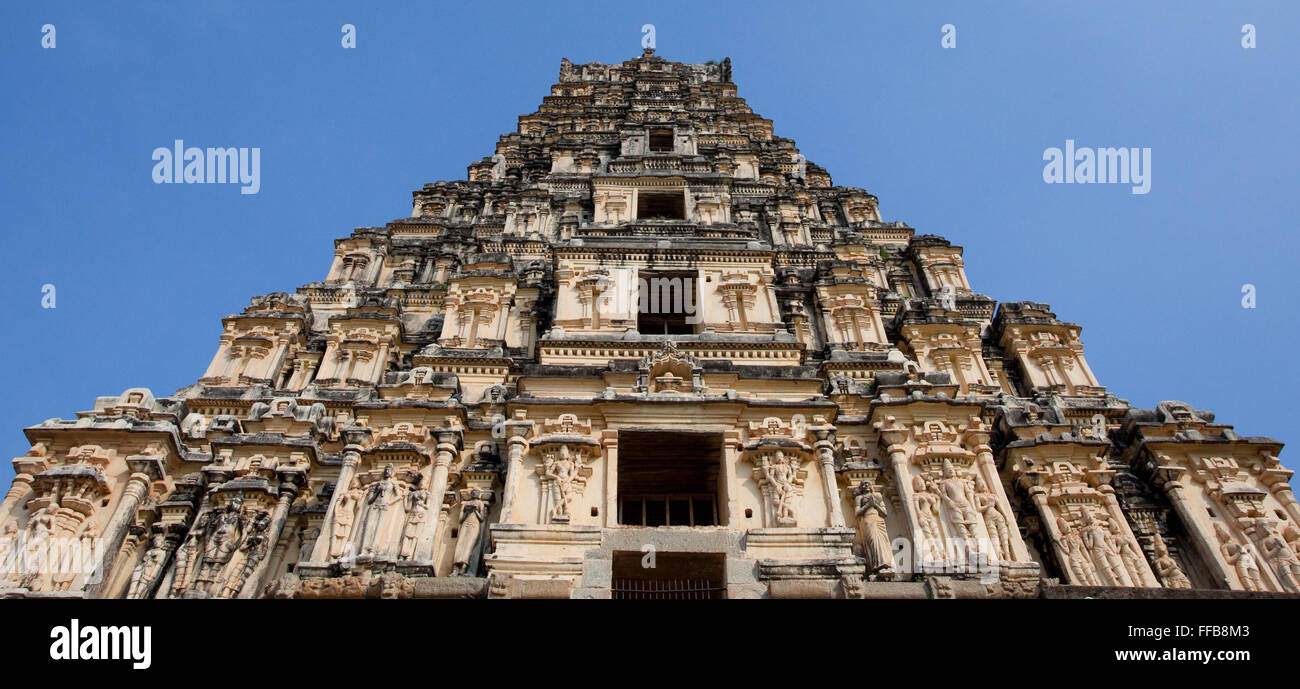 Hampi tempio, Karnataka, India Foto Stock