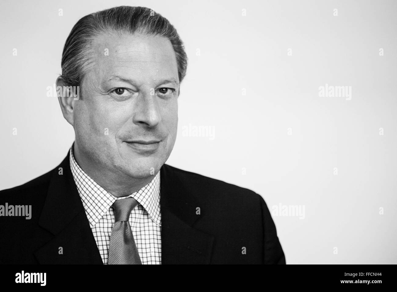 Al Gore, uomo politico americano, avvocato e filantropo. Ex Vice Presidente degli Stati Uniti. Parlando alla 2007 Ashden awards, Royal Geographical Society di Londra. Foto Stock