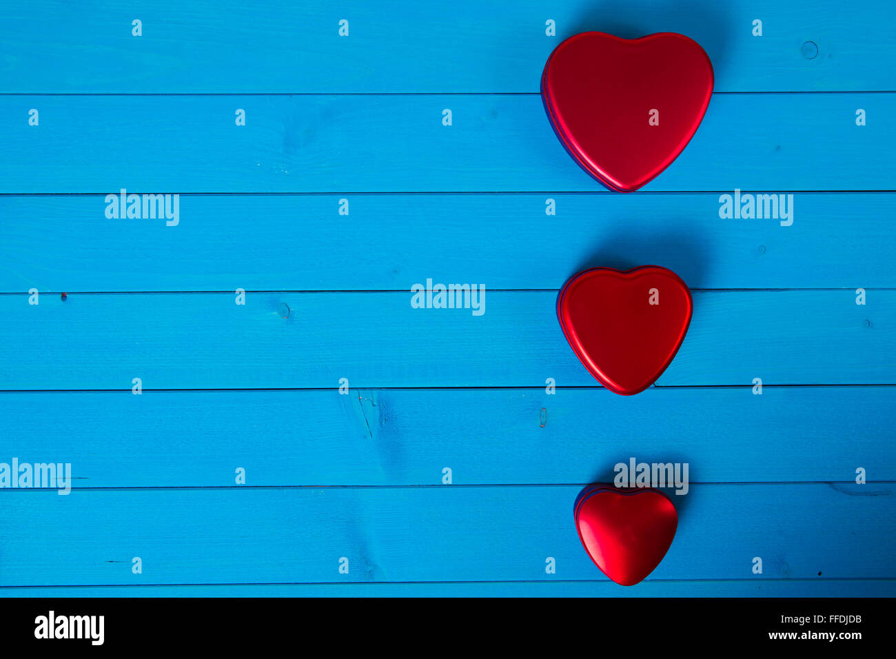 Icona a forma di cuore per il giorno di san valentino Foto Stock