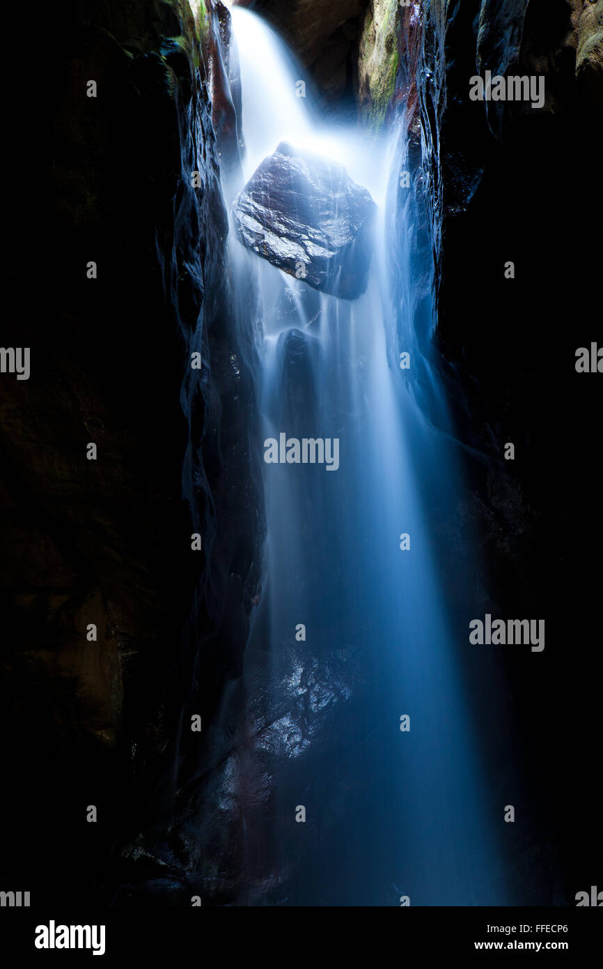 Chorro las Yayas cascate nel Cocle Affitto provincia, Repubblica di Panama. Foto Stock
