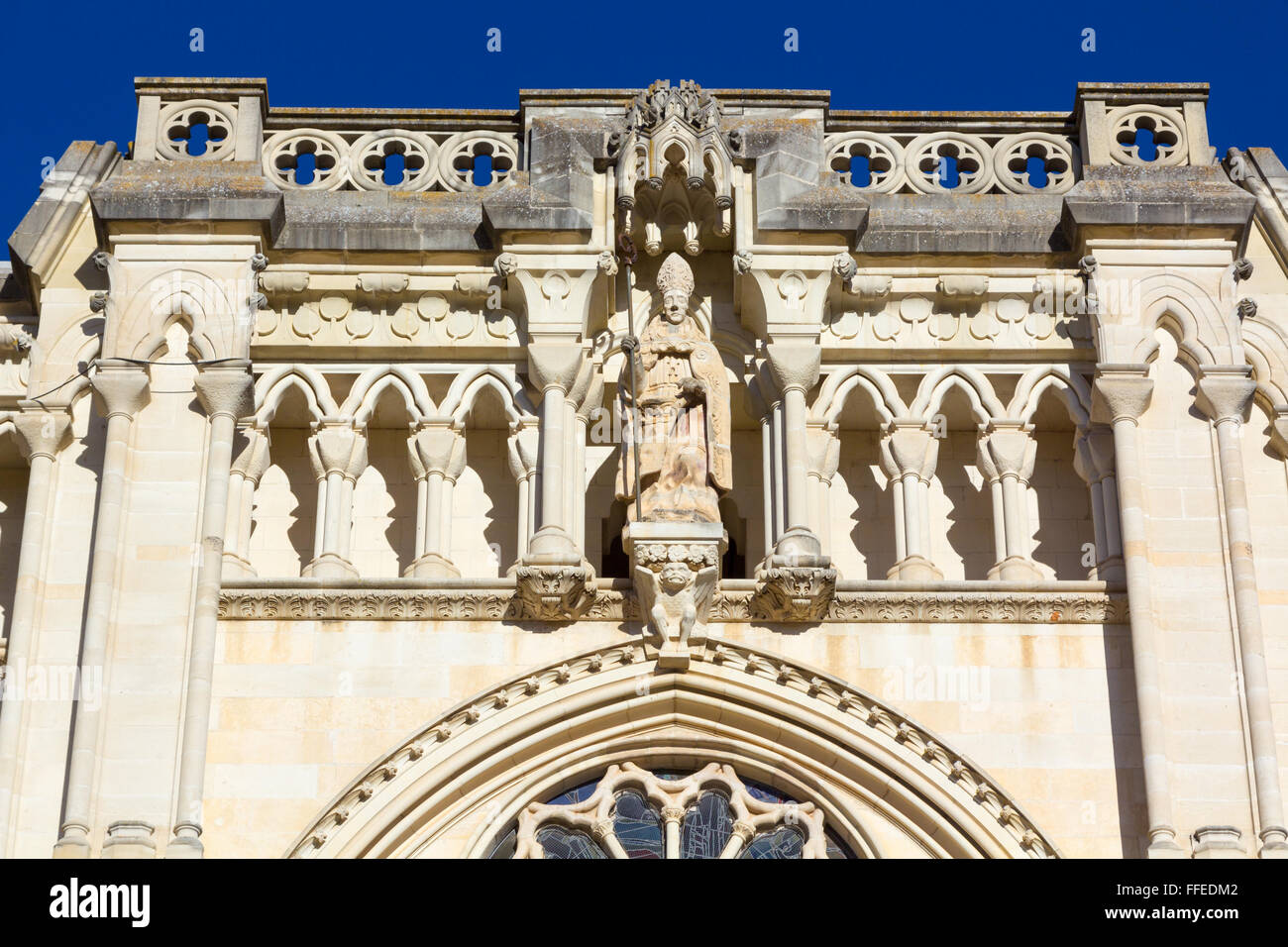 Famosa Cattedrale di Cuenca in Spagna Foto Stock