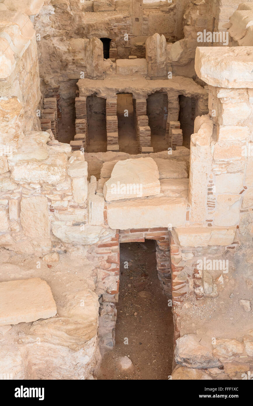 Antica città greca Kourion, vicino a Limassol, Cipro Foto Stock