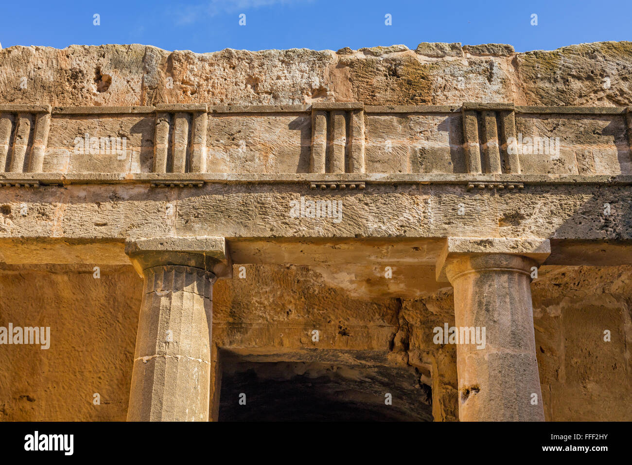 Tombe dei Re, Paphos, Cipro Foto Stock